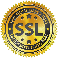 100% Secure Transactions SSL